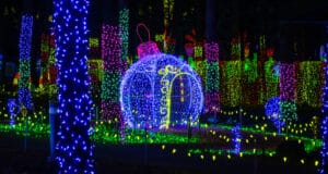 Welcome 27 Take in one of the beautiful Christmas light displays on your Michigan Winter getaways for couples.